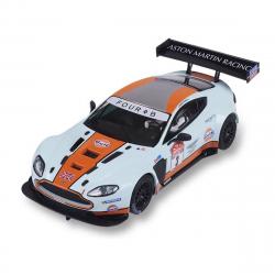 Scalextric - Coche De Carreras Linea Advance Escala 1:32 Scx Vantage Gt3 Gulf