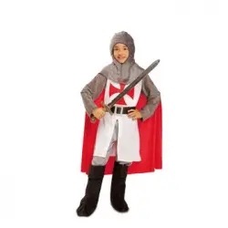 Disfraz De Caballero Medieval Templario Para Niño