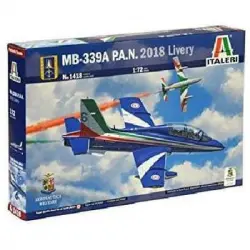 Italeri 1418 - Maqueta Avión Mb-339a P.a.n. 2018 Libery. Escala 1/72