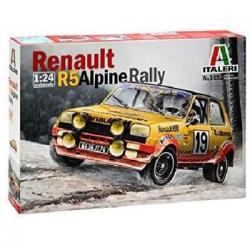 Italeri 3652 - Maqueta Renault R5 alpine Rally. Escala 1/24