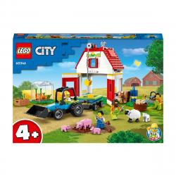 LEGO -  De Construcción, Tractor Con Granero Y Animales De Granja City Farm