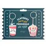 Mr Wonderful Set de 2 llaveros - Para dos personas de cine