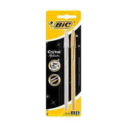 Bolígrafos BIC Celebrate oro y plata