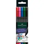 Estuche con 5 rotuladores Faber-Castell Grip Finepen Basic