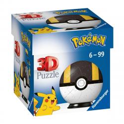 Ravensburger - Puzzle 3D Pokémon Ultra Ball 54 Piezas