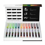 Set 12 rotuladores Karin Brushmarker Pigment Decobrush Nature Colors Collection