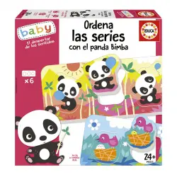 EDUCA - Puzle Ordena Las Series Con El Panda Bimba