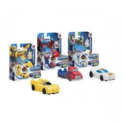 Hasbro - Figura Transformers Earthspark Cambiador De 1 Paso Con Giro