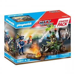 Playmobil - Starter Pack Policía: Entrenamiento City Action