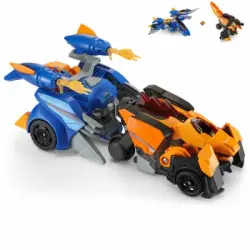 VTech - Figura Dinosaurio Transformable Espinosaurio-Pterodáctilo Dinocar 3 En 1 Switch&Go