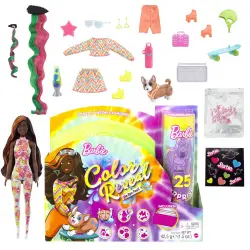 Barbie - Color Reveal Set De Regalo Serie Neon Tie-Dye Unicornio