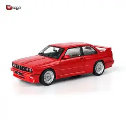 Bmw M3 1988 Rojo Escala 1/24 - Bburago 21100