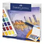 Estuche Faber-Castell 48 acuarelas creative studio