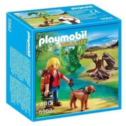 Playmobil Castores Con Mochilero
