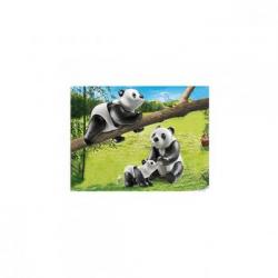 70353 Panda Pareja Con Bebé, Playmobil Family Fun