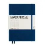 Libreta Leuchtturm1917 Medium A5 líneas azul marino