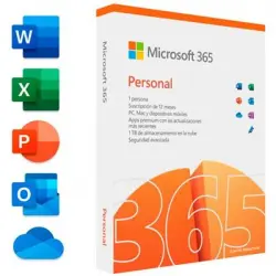 Microsoft 365 Personal 12 meses - Formato Físico