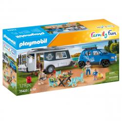 Playmobil - Caravana con Coche Playmobil.