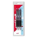 Blíster 3 bolígrafos Uniball Signo UMN 207 Roller 0,7mm azul