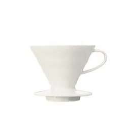 Gotero de café Hario V60 02 Cerámica Blanco (2-4 Tazas)