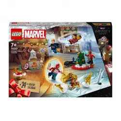 LEGO - Calendario De Adviento De Los Vengadores 2023 Super Héroes Marvel