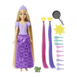 Mattel - Muñeca Rapunzel Peinados Mágicos Con Accesorios Disney