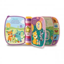 VTech - Primeras Canciones Libro Interactivo Para Bebés Rosa Baby