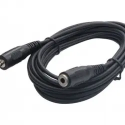 Cable Temium mini Jack 3.5 mm macho-hembra 3 m