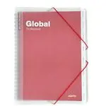 Carpeta Global Professorat Additio rojo catalán