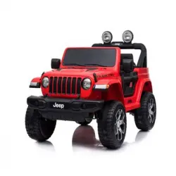 Coche Eléctrico- Jeep Wrangler Rojo