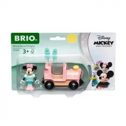 Disney Tren Sin Batería Para Circuito Minnie Mouse - 32288 Brio