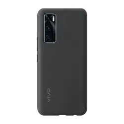 Funda de silicona Vivo Gris para Y70