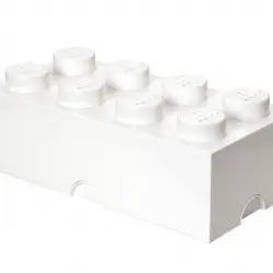 Ladrillo de almacenamiento de 8 espigas (blanco)