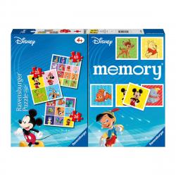 Ravensburger - Multipack Memory + 3 Puzzle Disney Ravensburger.