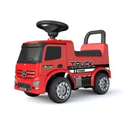 Runruntoys Mercedes Benz Fireguard Push Truck, Color Rojo (5015) (injusa - Run Run)