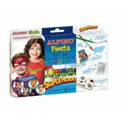 Set Maquillaje Super Heroes Alpino Fiesta