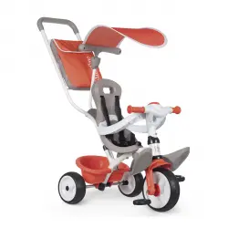 Smoby - Triciclo Baby Balade rojo.