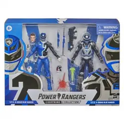 Spd Azul Vs Azul B - Figura - Power Rangers Lightning Collection - 4 Años+