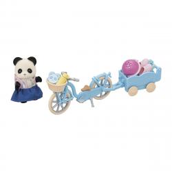 Sylvanian Families - Set De Bicicleta Y Patines Rosalina Panda Pookie