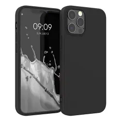 Funda 4-ok Silk Negro para iPhone 14 Pro Max