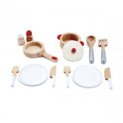 Hape - Set Completo Utensilios Para Cocinitas De