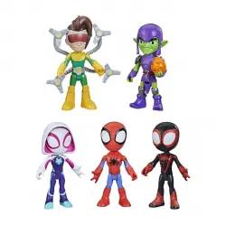 Hasbro - Pack 5 Figuras 10 Cm Spiderman