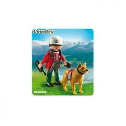 Playmobil Rescatador De Montaña Y Perro