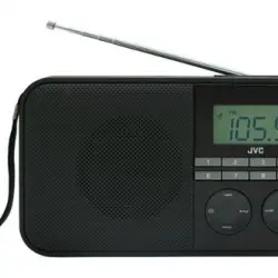 Radio portátil JVC RA-F310B Negro