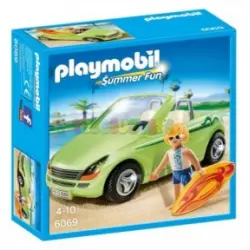 Surfista con descapotable Playmobil