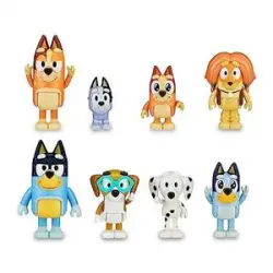 Bluey - Pack 8 Figures