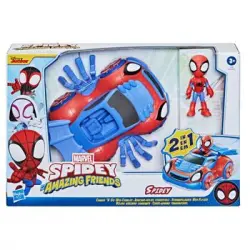 Bólido Arácnido - Figura - Marvel Spidey And His Amazing Friends - 3 Años+