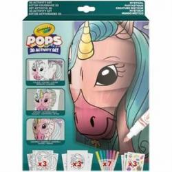Crayola - Set De Actividades Color Pops 3D Mysticals