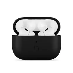 Funda de piel Decoded AirCase Negro para AirPods Pro 1ª & 2ª Gen