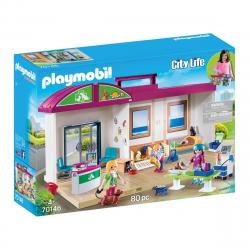 Playmobil - Clínica Veterinaria Maletín City Life